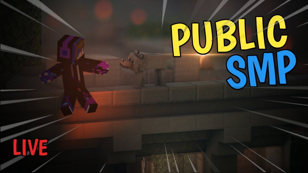 PUBLIC SMP 🙂TO JOIN MINECRAFT /MICPEN GAMING LIVE❤️/ SMP