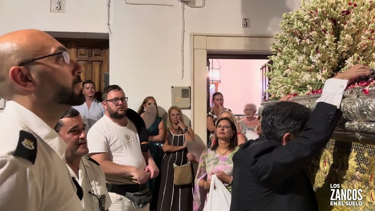 Aniversario Coronación Virgen de Palomares Trebujena Levantá dedicada a la Banda Música agosto 2025