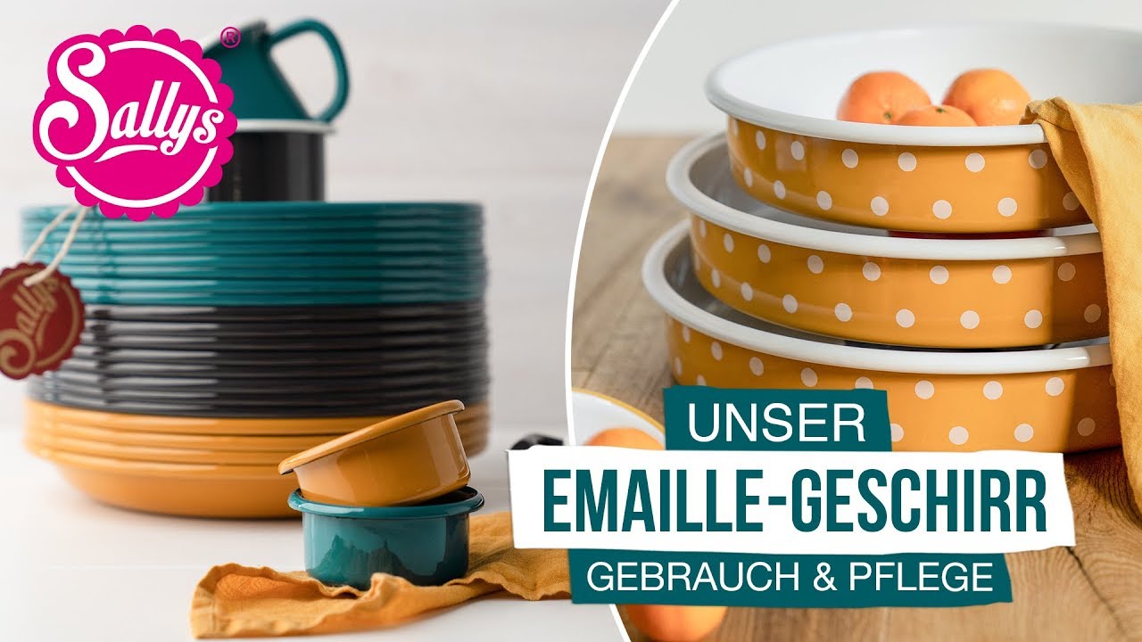 Emaille Geschirr / Gebrauch & Pflege