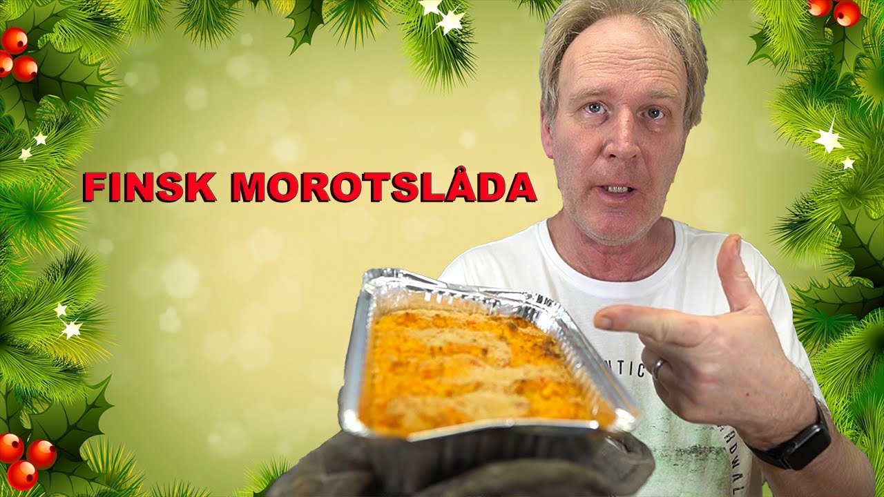 Finsk morotsl&aring;da p&aring; mitt vis! 🎄