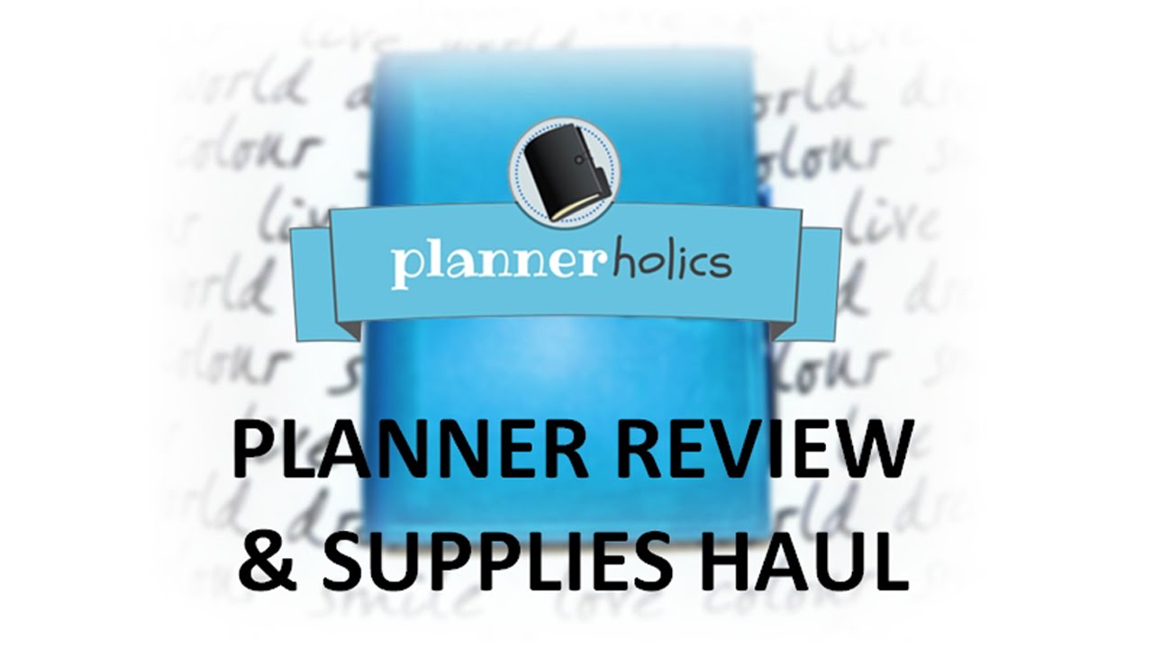 First Planner/Filofax Review and Mini-Haul