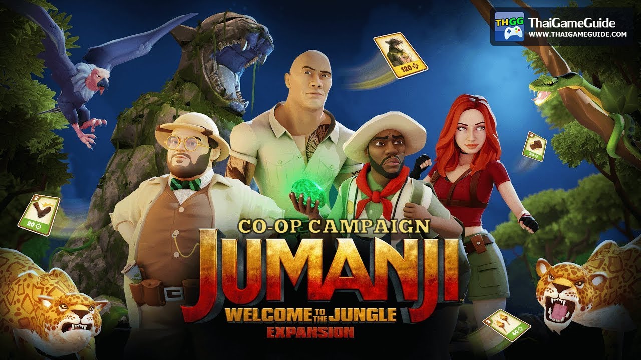 JUMANJI - Welcome to the Jungle Expansion : Online Co-op Campaign ~ Full Gameplay Walkthrough