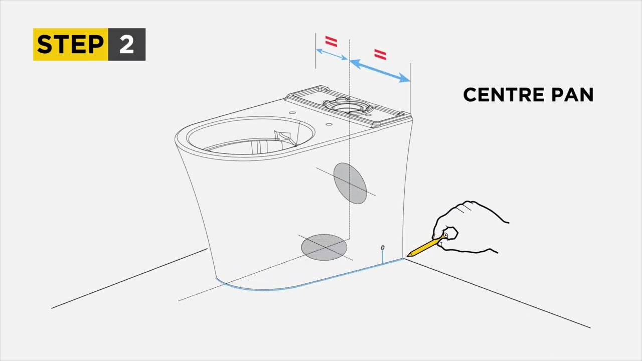 Heron Square Hygiene Rim Installation | American Standard