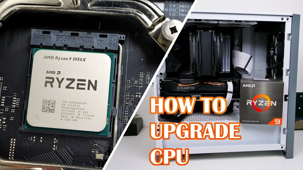 Как обновить процессор шаг за шагом | Установка процессора AMD Ryzen 2022