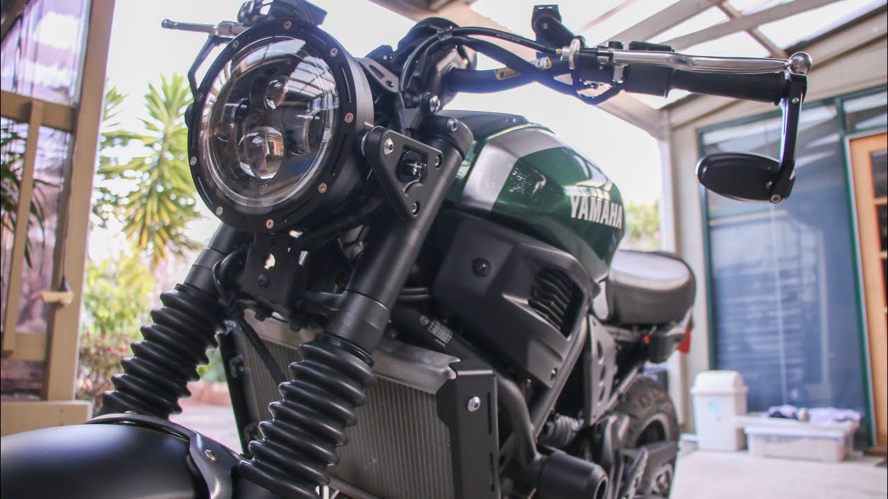 How to Install Fork Gaiters/covers on XSR700/MT07