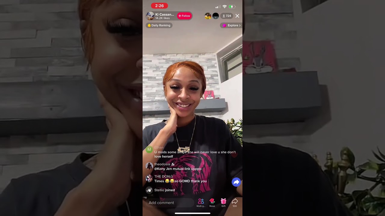 Ki Cassanova Live. Speaks on situation with Sad Shordies