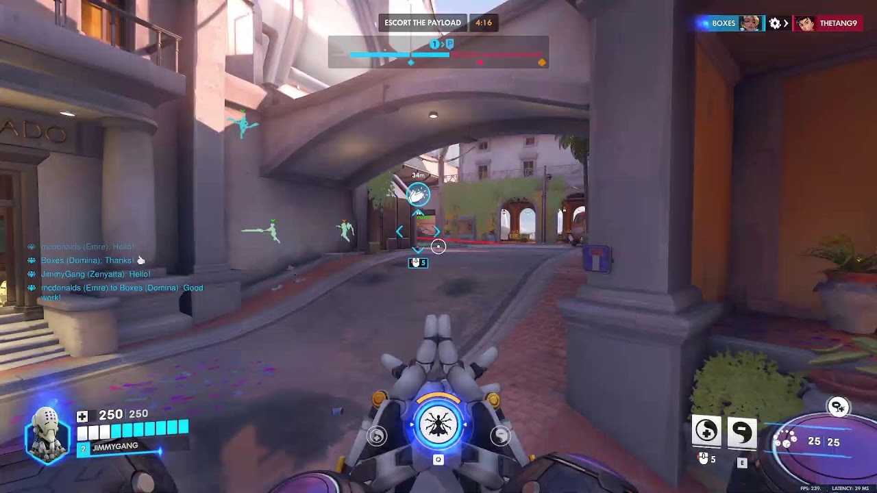 First Overwatch NACE Match | Support Player