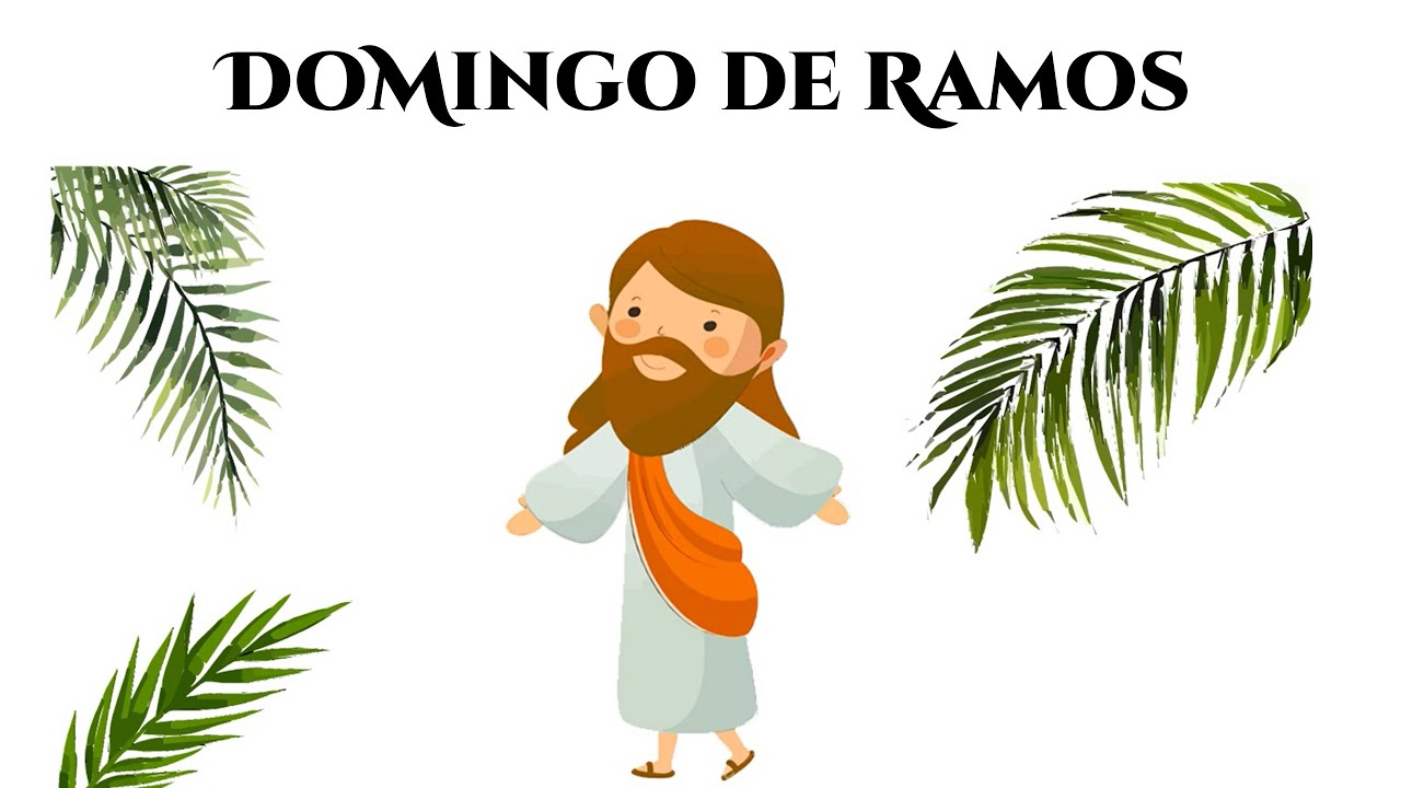 DOMINGO DE RAMOS | DESENHOS BÍBLICOS | CATEQUESE