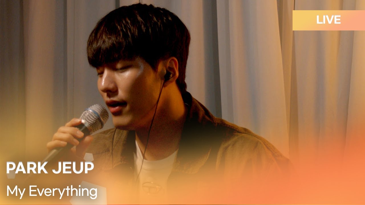 PARK JEUP(박제업) - My Everything   | K-Pop Live Session | K-Poppin'