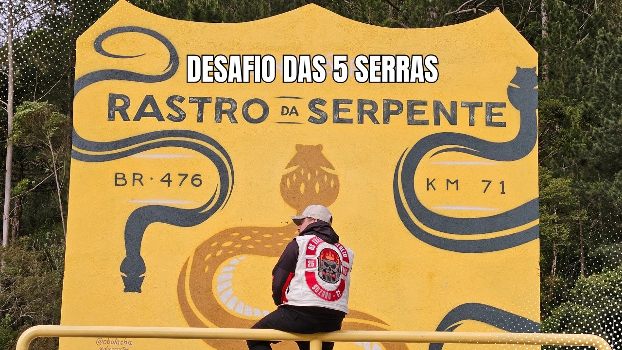 O GRANDE FINAL RASTRO DA SERPENTE (SP/PR) | Desafio das 5 Serras | Os Trem do Asfalto | Bora Rodar