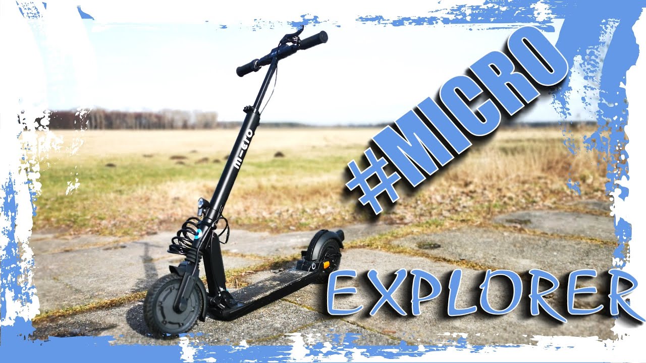 ⚡ MICRO EXPLORER besser als die KONKURRENZ? ⚡  Escooter, Eroller, Micro, Test, Review (DEU)