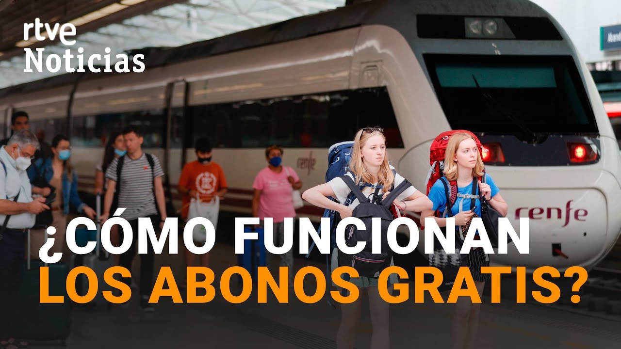 RENFE: FIANZAS de 10 EUROS y un MÍNIMO de VIAJES, las CLAVES para ENTENDER los ABONOS GRATIS | RTVE
