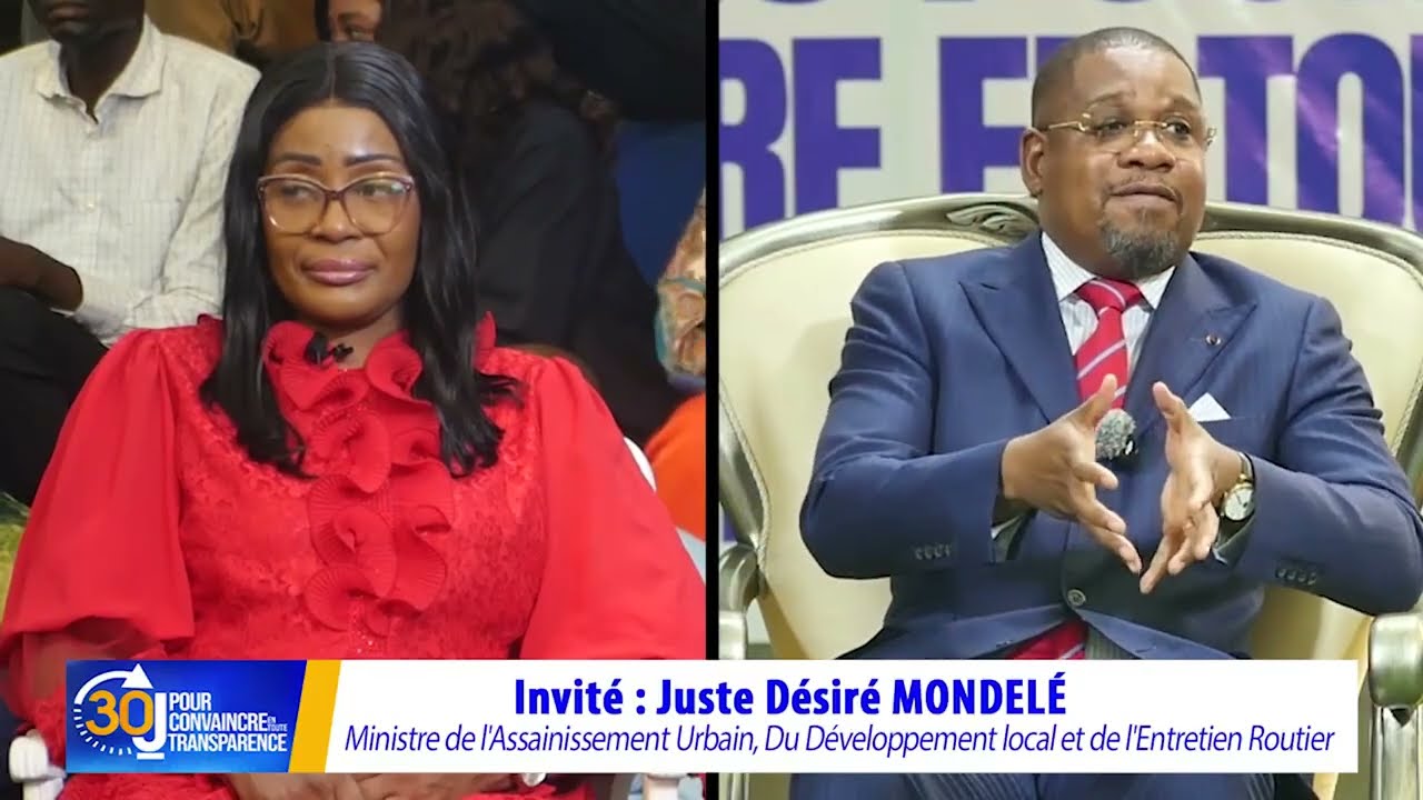 Juste désiré Mondelé  défend le bilan du président Sassou