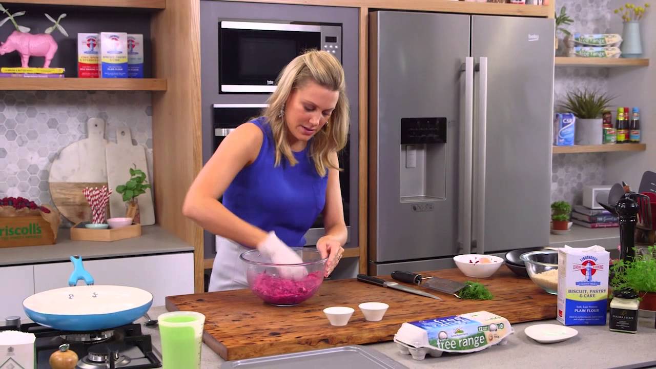 Beetroot and Feta Patties | Everyday Gourmet S5 E66