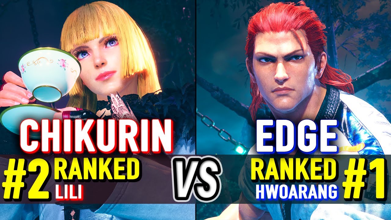 T8 🔥 CHIKURIN (#2 Ranked Lili) vs EDGE (#1 Ranked Hwoarang) 🔥 Tekken 8 High Level Gameplay