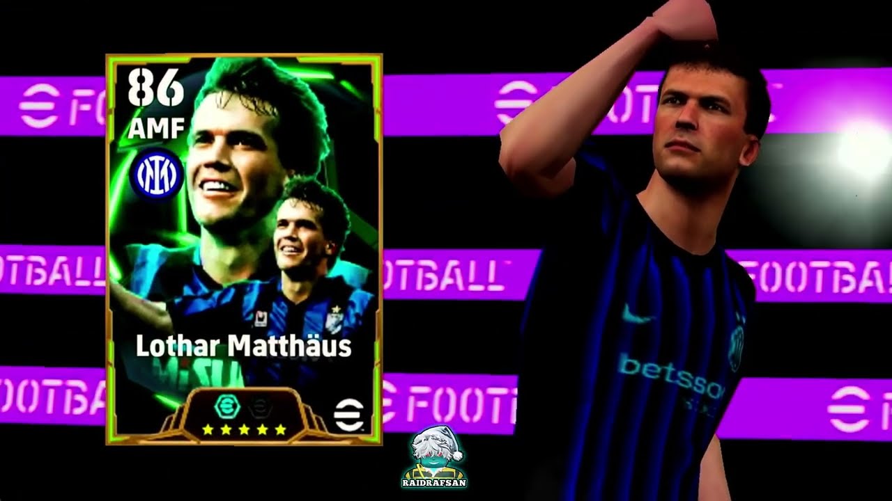 REVIEW EPIC LOTHAR MATTHAUS 105 🔥 | EPIC TREASURE LINK | efootball ⚽ | #efootball #fyp