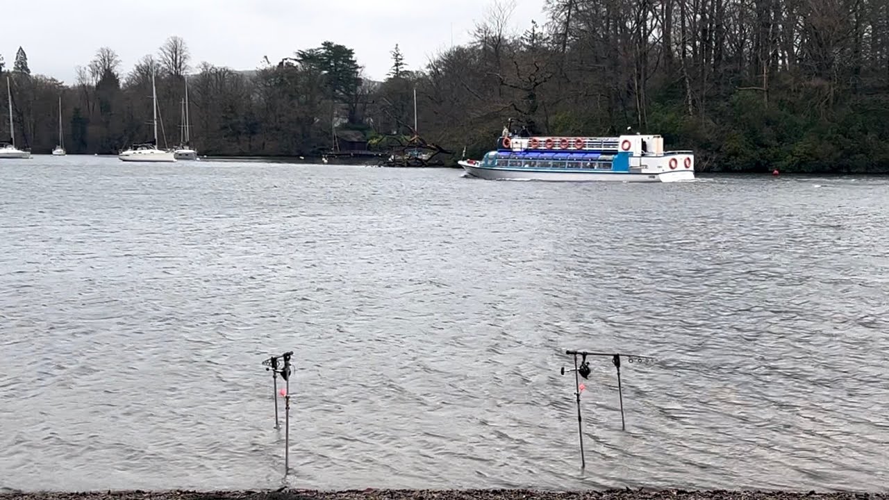 Pike fishing lake Windermere