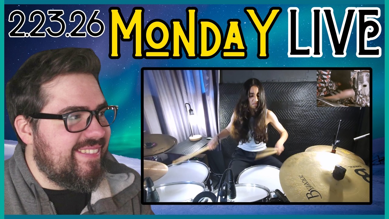 Another 13yo Drummer Girl You NEED to See! Zhene Soeiro & Reaction Requests! 2.23.26 Livestream