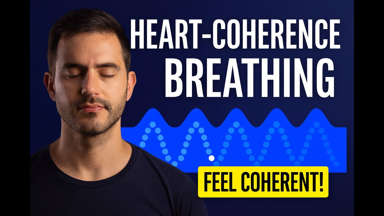 Coherent Breathing + Real-Time HRV Simulation | Guided Practice