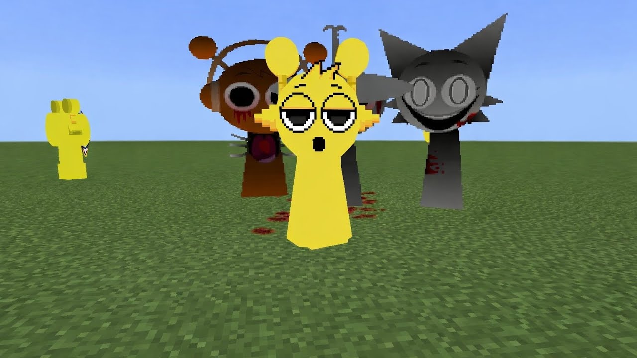 I Summon NEW Incredibox Sprunki in Minecraft PE Mod!!!”