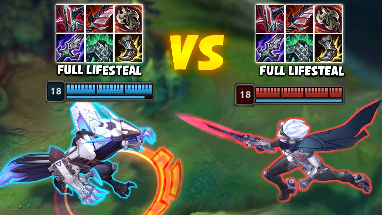 Full Lifesteal WARWICK vs FIORA Fights (League of Legends)