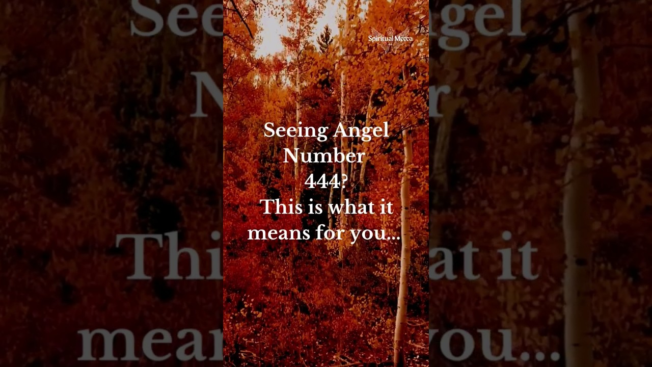 Значение числа ангела 444 #444 #числаангелов #ангел #ангелы #духовность #духовный #пробуждение #бог