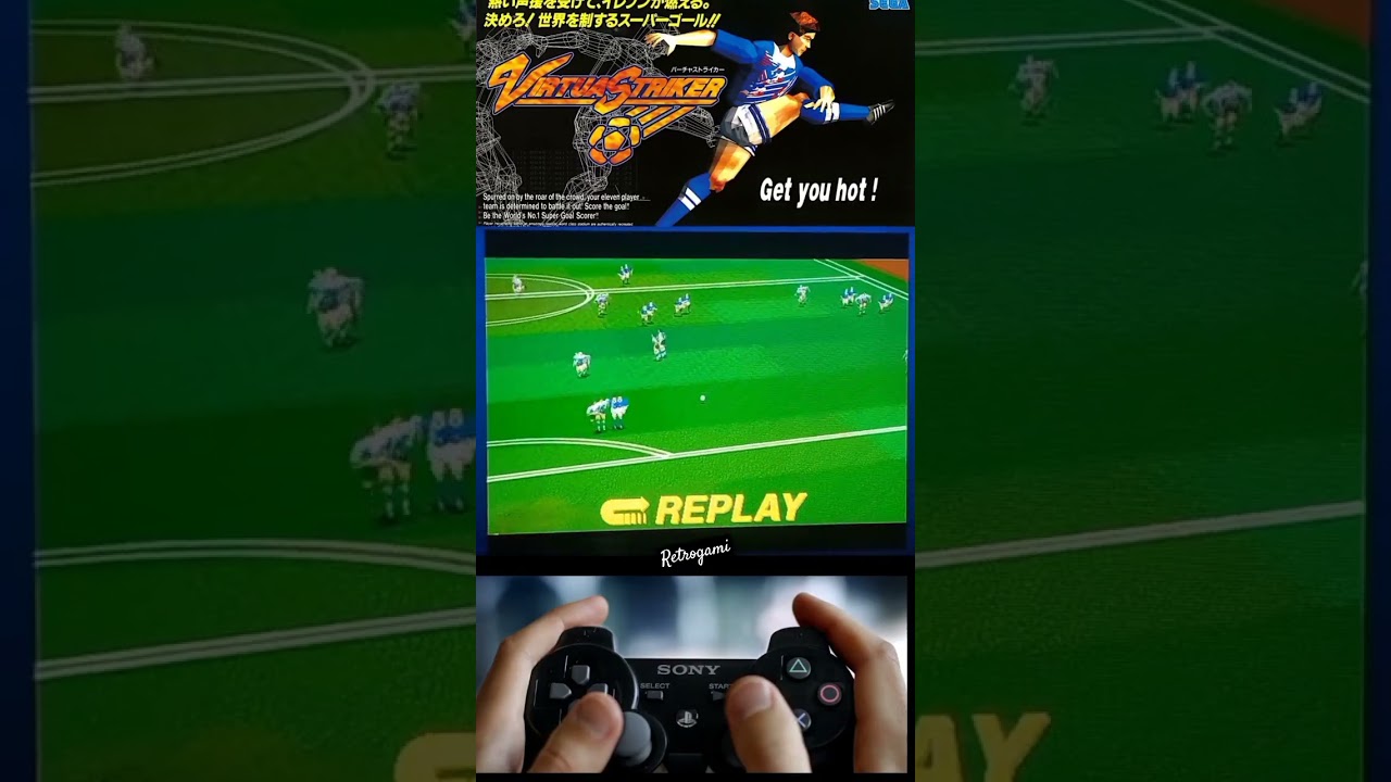 Cad&ecirc; o p&ecirc;nalti? 😡🤬 #fy #italy #Argentina #virtuastriker #sega #am2 #arcade #playstation3 #pkg #psn