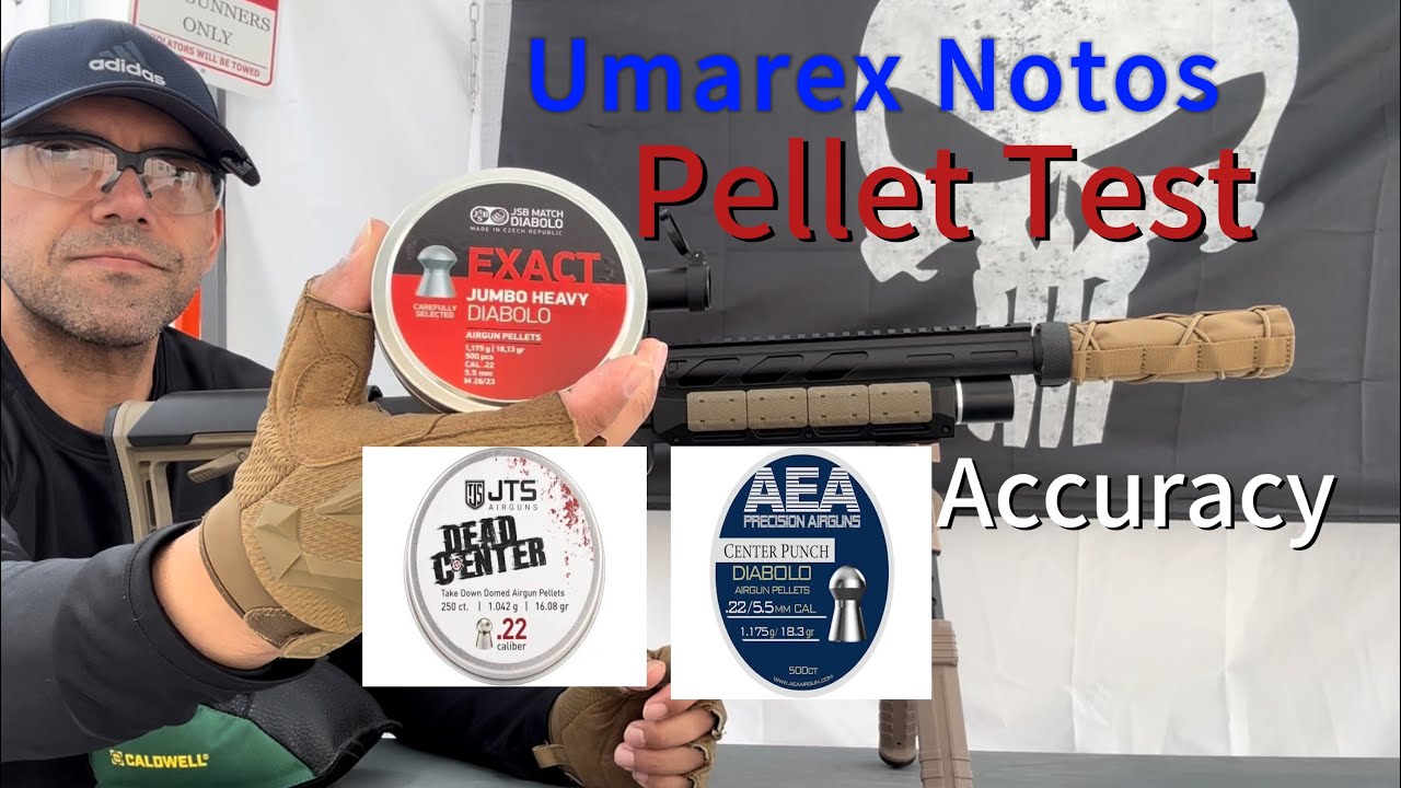 Umarex Notos 18 grain. Pellet accuracy test 