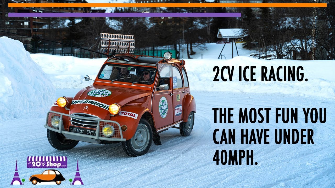 The 2cv shop goes 2cv ice racing, part 2