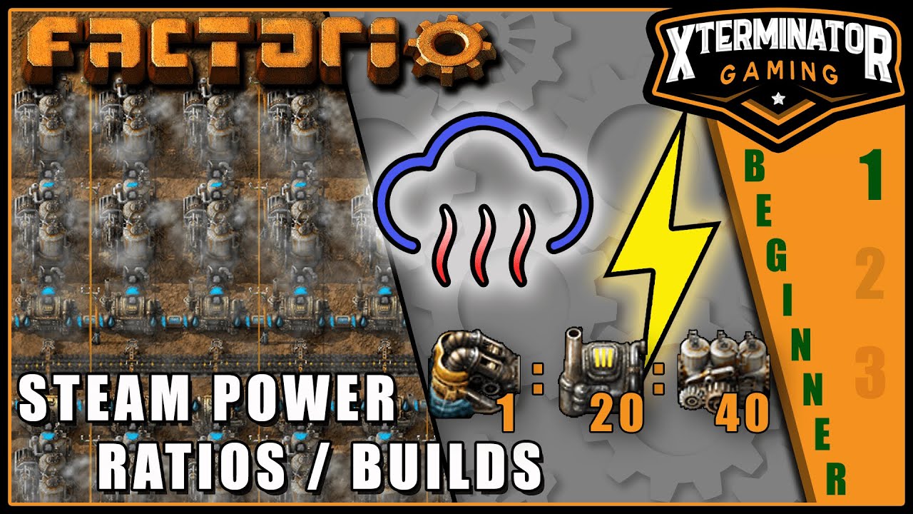 Учебное пособие по Factorio &mdash; настройки и коэффициенты мощности Steam: эпизод 3, сезон 1