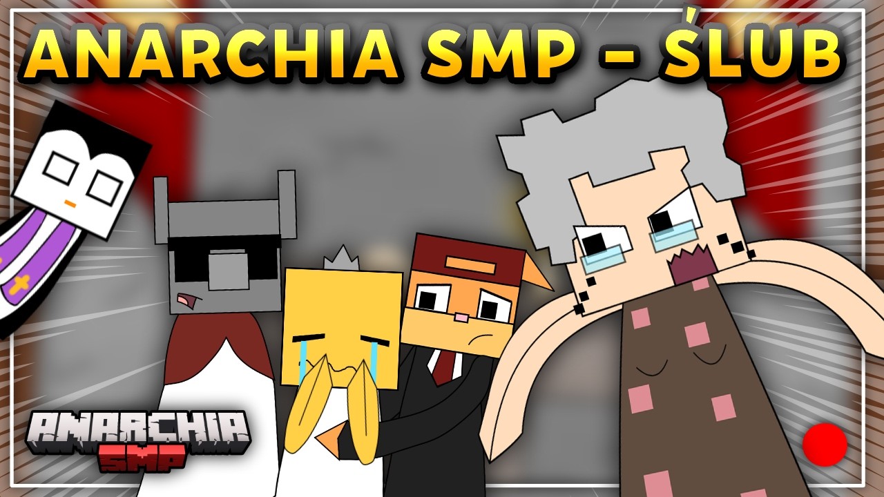 💘 Ślub DELMY i KLARFILDA | Anarchia SMP 3 ANIMATIC 🎬