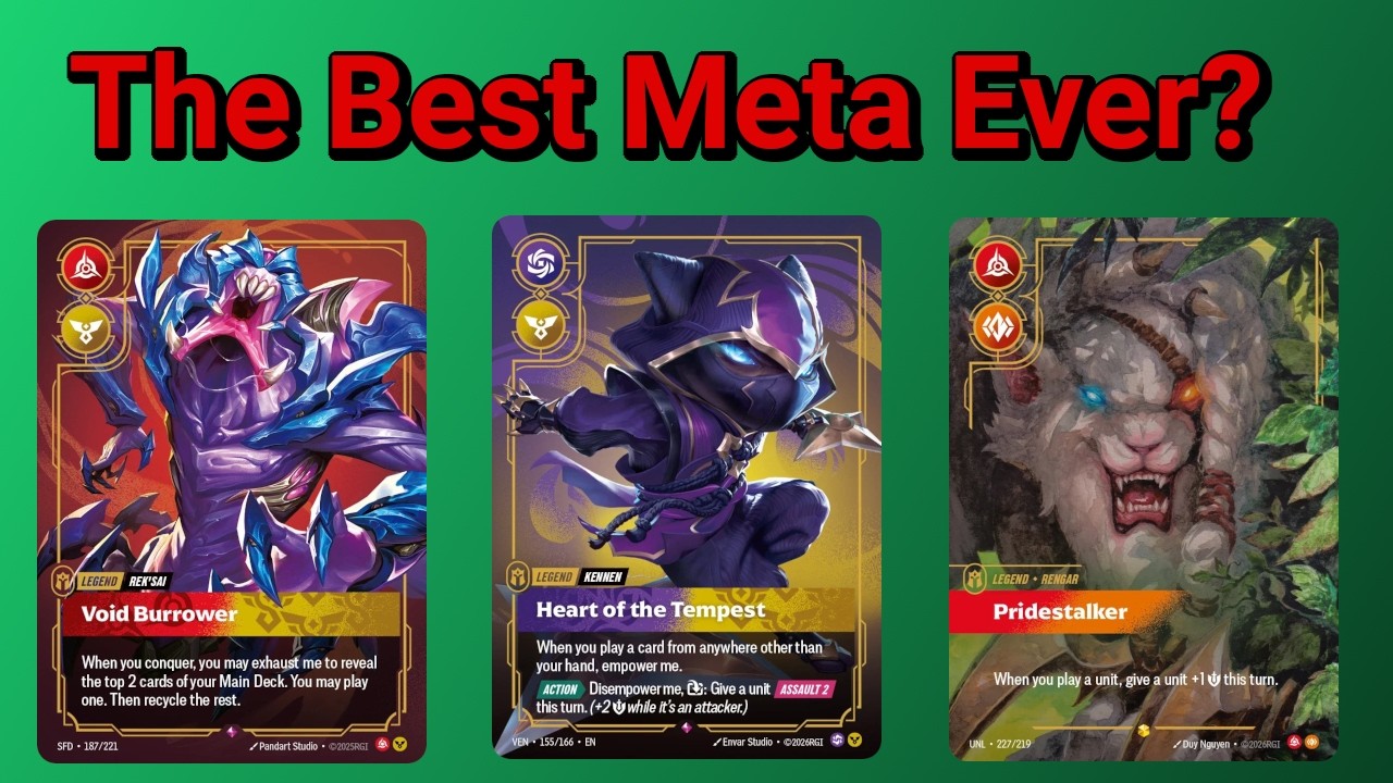 Riftbound's Vendetta Metagame Might Be One of the Greatest of All Time