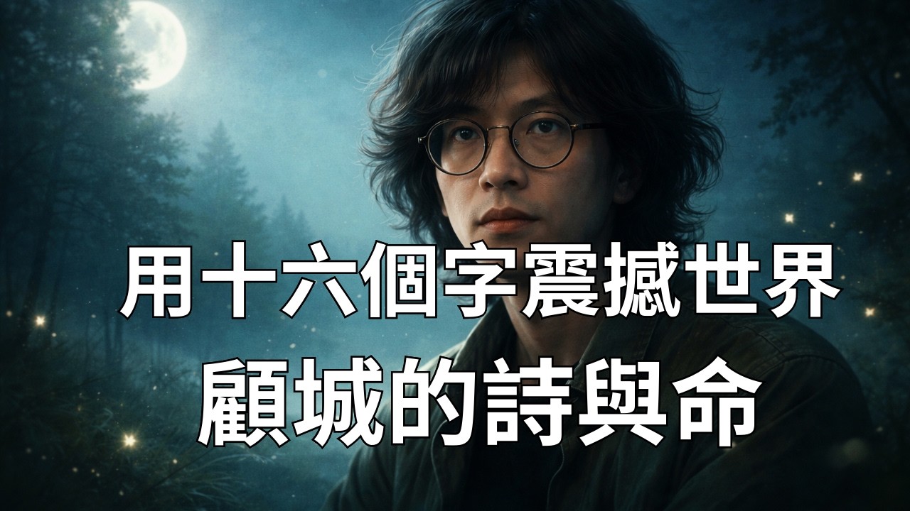 EP251 中國朦朧詩運動傳奇人物顧城：偉大才華與人性黑暗的複雜遺產