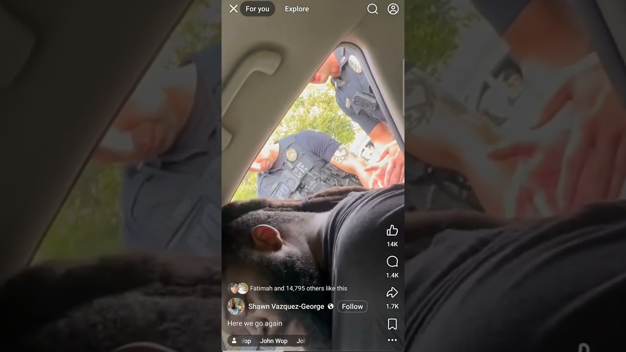 🗣 Here We Go Again smh 🤦🏽 #mustwatchvideo #policeharassment $$ RL $$