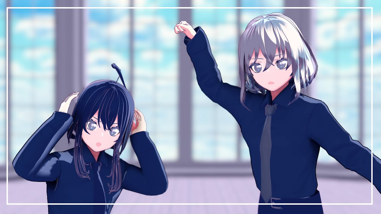 【MMD刀剣乱舞】はなまるセカイ【ぶち式鯰尾2/骨喰】