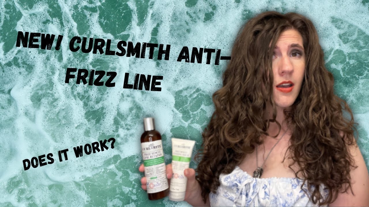 NEW! Curlsmith Anti-Frizz Line (Frizz Rescue Curl Retainer & Frizz Rescue Finishing Serum) Review