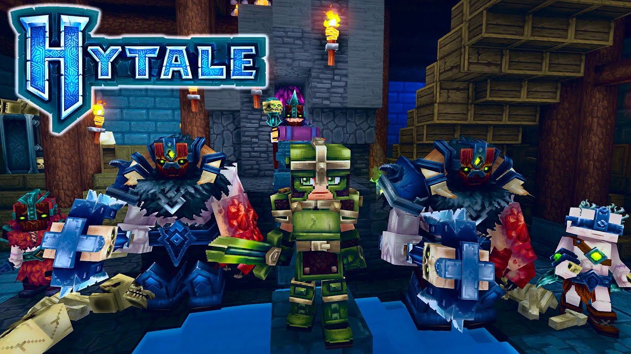 Pueblo SECRETO Berserker + Bastón Mágico de Hielo | Hytale