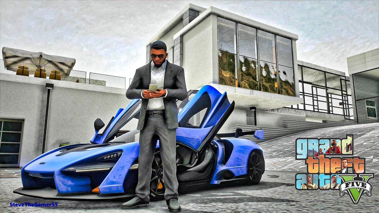 Новый особняк миллиардера в GTA 5 | Давайте на работу | Моды GTA 5 | 4K
