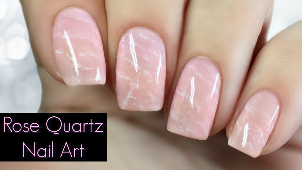 HOW TO: Rose Quartz Nail Art Tutorial [Regular Nail Polish]