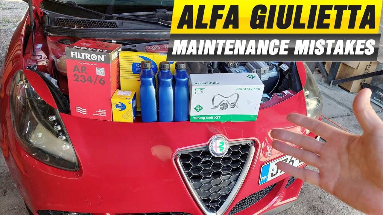ALFA GIULIETTA MAINTENANCE: 15 THINGS YOU'RE DOING WRONG