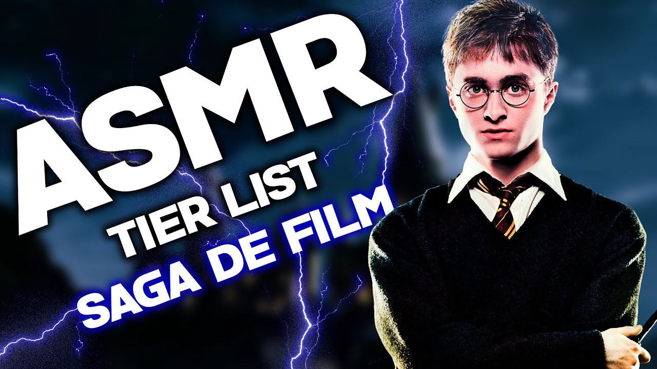 ASMR FRANÇAIS | Tier list SAGAS DE FILM! 🎥