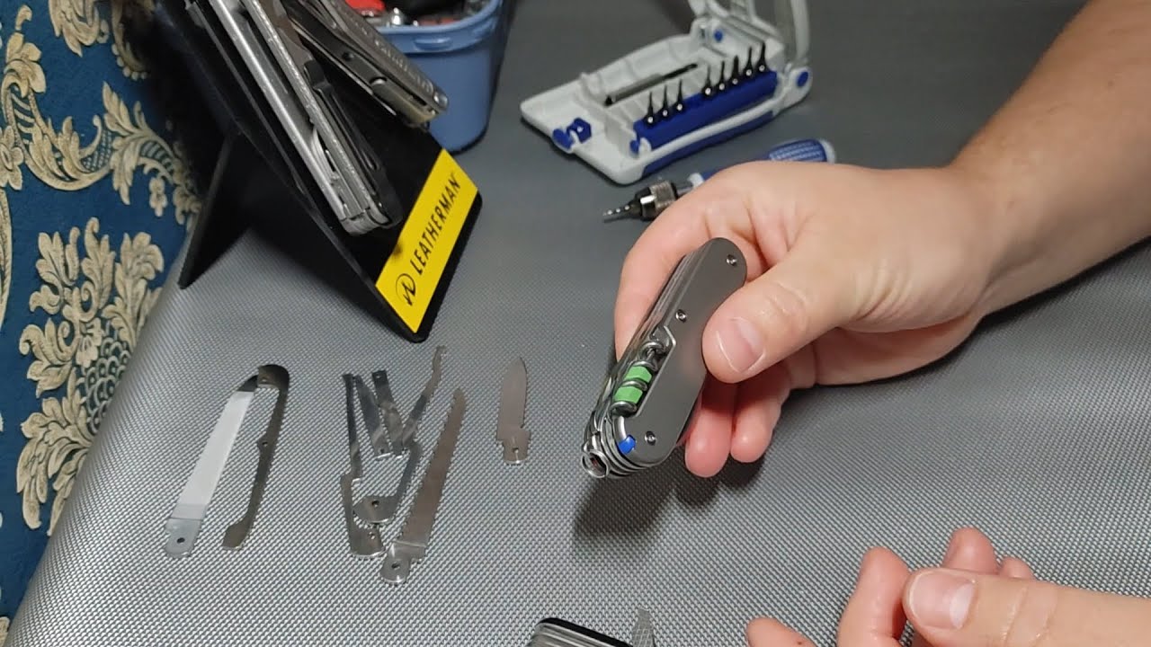 Victorinox Titanium mod by Slava W - с измененным составом инструментов