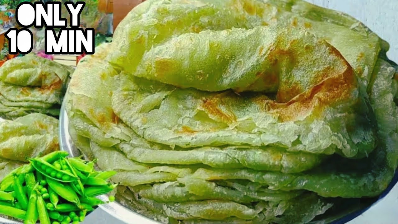 Only Green Vegetables! 🌿 10-Minute Healthy Green Veg Paratha  | Try It! Healthy breakfast Recipes