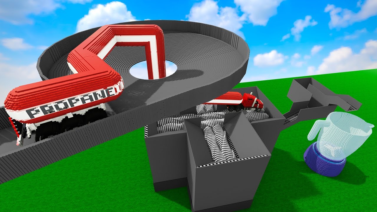 Funnel of Doom: Cars Slide into the Shredder! | Teardown