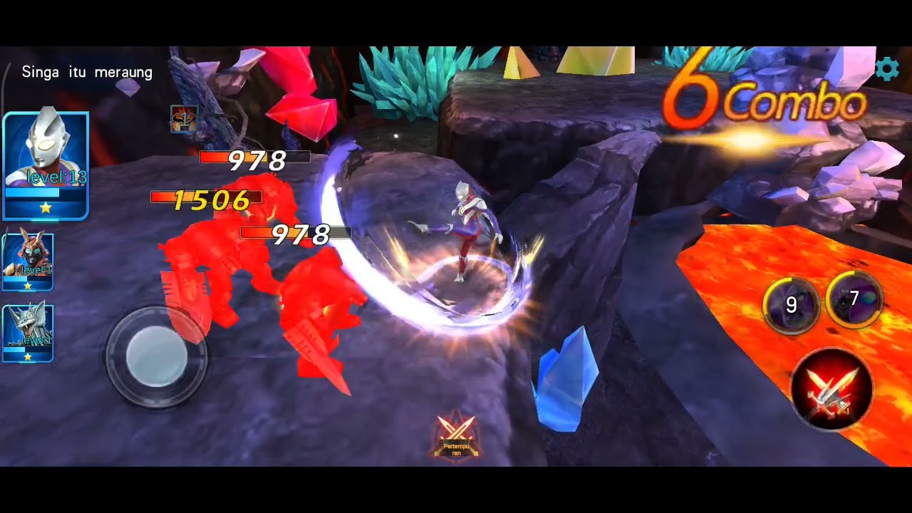 Bermain ultra galaxy fight