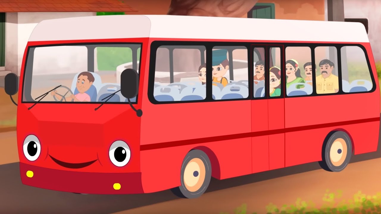 ಬಸ್ ಬಂತು ಬಸ್ಸು | Bus Banthu Bus | Kannada Nursery Rhyme | Bus Song In Kannada | Nursery Rhymes