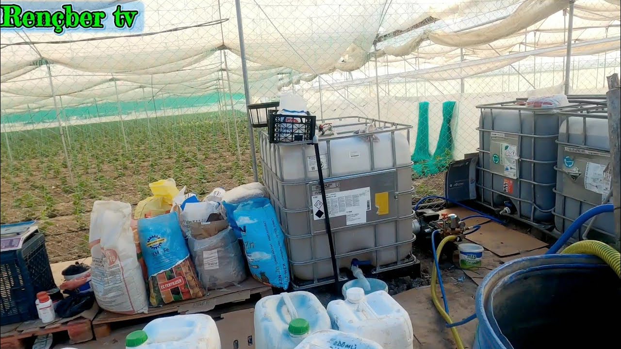 3500 tl ye 25 dönüm sera için merkezi ilaçlama sistemi incelemesi