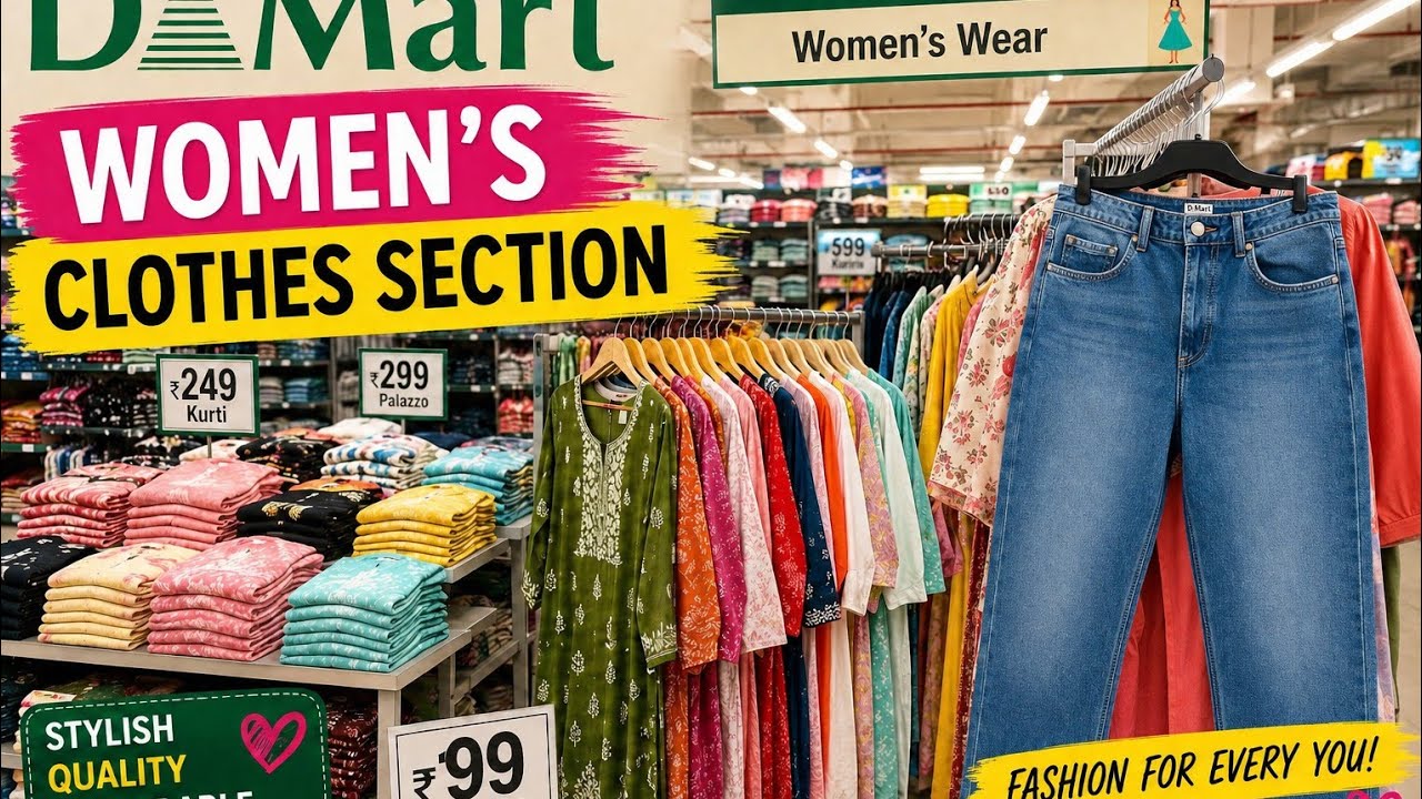 Dmart | 50% off | new style women wear | Jens , dress, Kurtis , bedsheet  #sopping #items #dmart.   