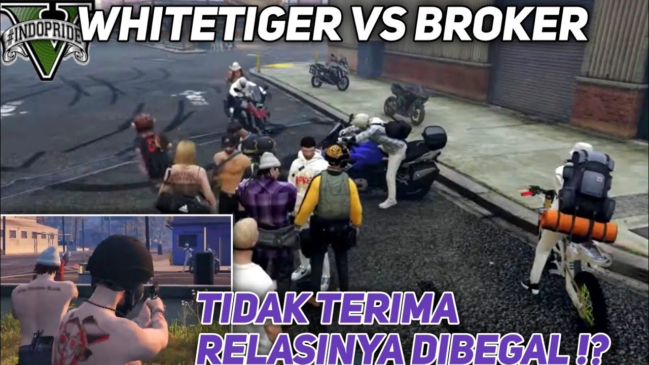 WHITETIGER TIDAK TERIMA RELASINYA DIBEGAL ! BROKER KELUAR GUDANG LANGSUNG DISIKATT! - GTA 5 ROLEPLAY