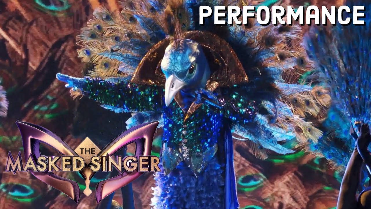 Peacock sings &ldquo;The Greatest Show&rdquo; by Hugh Jackman | THE MASKED SINGER | SEASON 1